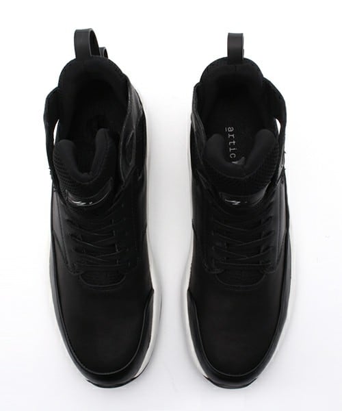 Article Number（アーティクル ナンバー）の「メンズ アーティクルナンバー モノトーン スニーカー ARTICLE NUMBER 1115-0135（スニーカー・メンズ・ブラック・27cm）」の9枚目の写真