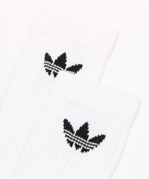 adidas（アディダス）の「メンズ アディダス スーパースター ソックス adidas SST SOCKS 1P S20270（ソックス/靴下・メンズ・ホワイト・27cm）」の2枚目の写真