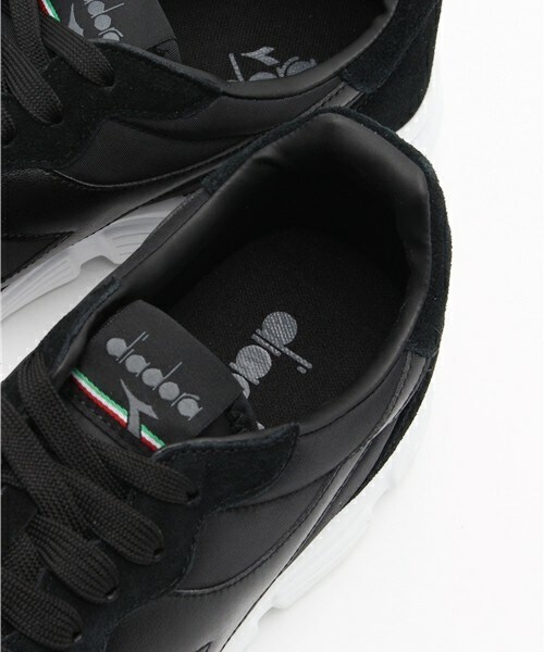 DIADORA（ディアドラ）の「メンズ ディアドラ カマロ ランニング ハイブリッド DIADORA CAMARO DOUBLE RUN 162000 80063（スニーカー・メンズ・ブラック・26.5cm/27cm/27.5cm/28cm/28.5cm）」の10枚目の写真