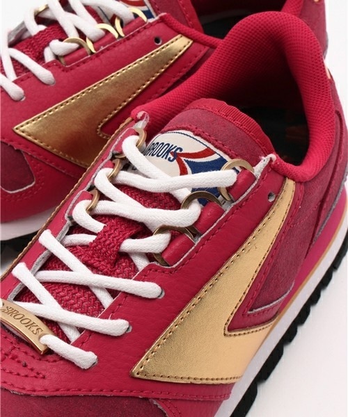 BROOKS HERITAGE(ブルックスヘリテージ)の「ウィメンズ ブルックス レザー チャリオット Brooks Leather CHARIOT 1201711B(スニーカー・レディース・ダークグレー/ベージュ/パープル/レッド/グリーン・23cm/23.5cm/24cm/24.5cm)」の11枚目の写真