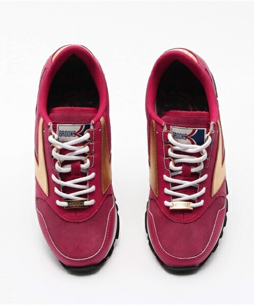 BROOKS HERITAGE(ブルックスヘリテージ)の「ウィメンズ ブルックス レザー チャリオット Brooks Leather CHARIOT 1201711B(スニーカー・レディース・ダークグレー/ベージュ/パープル/レッド/グリーン・23cm/23.5cm/24cm/24.5cm)」の15枚目の写真