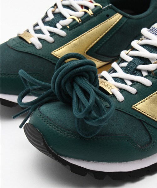 BROOKS HERITAGE(ブルックスヘリテージ)の「ウィメンズ ブルックス レザー チャリオット Brooks Leather CHARIOT 1201711B(スニーカー・レディース・ダークグレー/ベージュ/パープル/レッド/グリーン・23cm/23.5cm/24cm/24.5cm)」の17枚目の写真