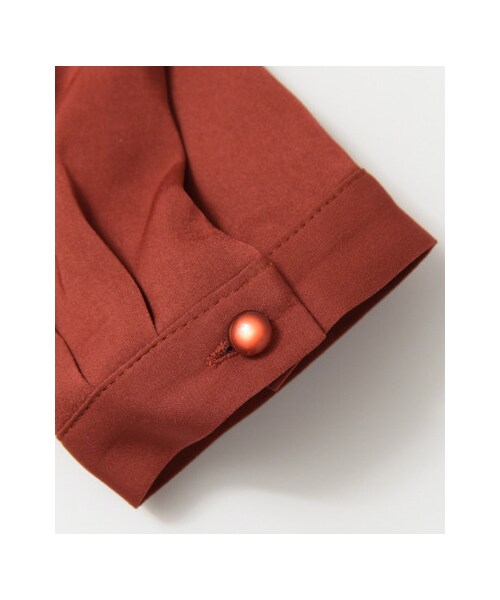 URBAN RESEARCH（アーバンリサーチ）の「プリーツ切替ワンピース（ワンピース/ドレス・レディース・NAVY/MUSTARD/RENGA・FREE）」の21枚目の写真