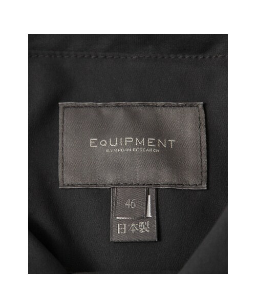 URBAN RESEARCH（アーバンリサーチ）の「EQUIPMENT BY URBAN RESEARCH CityGridTrenchCoat（ジャケット/アウター・メンズ・Black・44/46/48）」の10枚目の写真