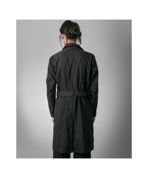 URBAN RESEARCH（アーバンリサーチ）の「EQUIPMENT BY URBAN RESEARCH CityGridTrenchCoat（ジャケット/アウター・メンズ・Black・44/46/48）」の6枚目の写真