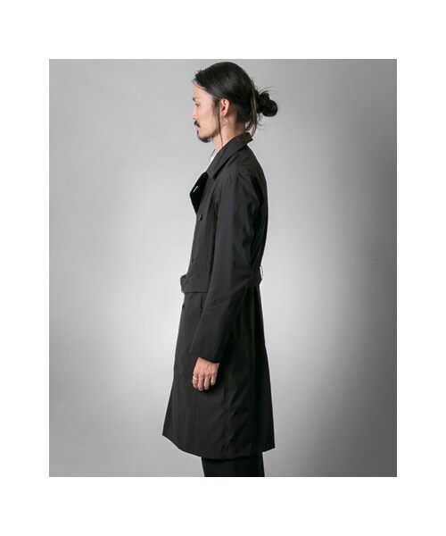 URBAN RESEARCH（アーバンリサーチ）の「EQUIPMENT BY URBAN RESEARCH CityGridTrenchCoat（ジャケット/アウター・メンズ・Black・44/46/48）」の5枚目の写真