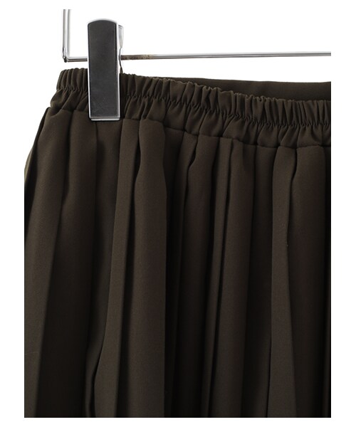 earth music&ecology（アースミュージックアンドエコロジー）の「プリーツスカート（スカート・グレー/キャメル/カーキ/ネイビー・S/M）」の10枚目の写真