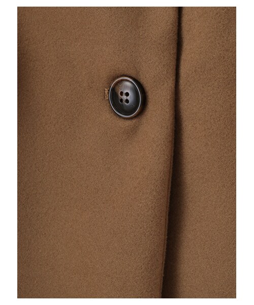 earth music&ecology（アースミュージックアンドエコロジー）の「ロングチェスターコート（ジャケット/アウター・杢グレー/ブラック/キャメル/カーキ・M/L）」の10枚目の写真