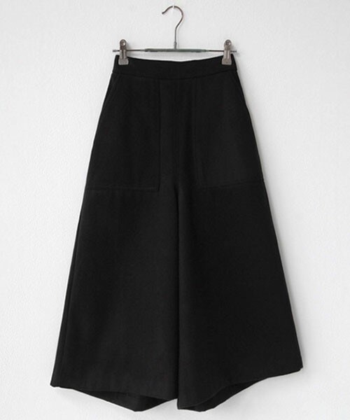 DHOLIC（ディーホリック）の「ウエストゴムガウチョパンツ（その他パンツ・レディース・グレー/ネイビー/ブラック・FREE）」の2枚目の写真