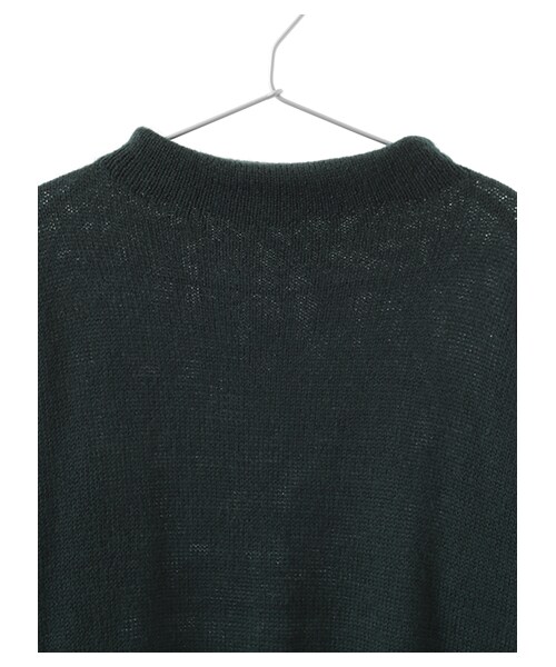 earth music&ecology（アースミュージックアンドエコロジー）の「ボトルネックニットチュニック（トップス・アイボリー/杢ライトグレー/ネイビー/ダークグリーン・F）」の9枚目の写真