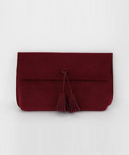 DHOLIC(ディーホリック)の「タッセルポイントクラッチバッグ(クラッチバッグ・レディース・グレー/ネイビー/ブラック/ベージュ/ワイン・ONE)」の5枚目の写真