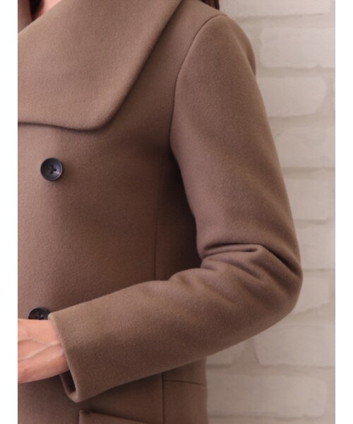 qualite(カリテ)の「ダブルメルトンコート(その他)」 - WEAR qualite(カリテ)の「ダブルメルトンコート(その他)」 - WEAR