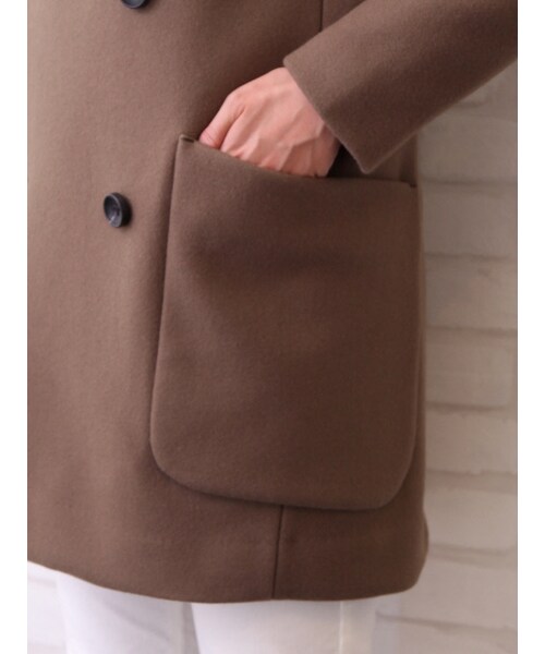 qualite(カリテ)の「ダブルメルトンコート(その他)」 - WEAR qualite(カリテ)の「ダブルメルトンコート(その他)」 - WEAR