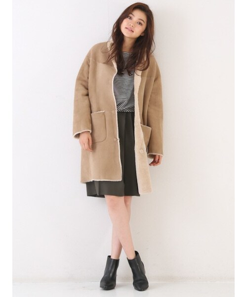 qualite（カリテ）の「ベビーラムムートンコート（その他）」 - WEAR
