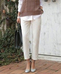 DHOLIC | A/Wクロップドスラックスパンツ(その他パンツ)