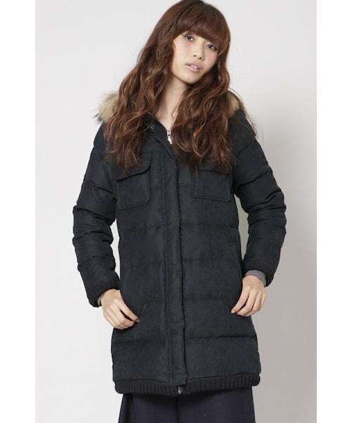 VICKY（ビッキー）の「ファー付きモッズダウン（）」 - WEAR ビッキー 