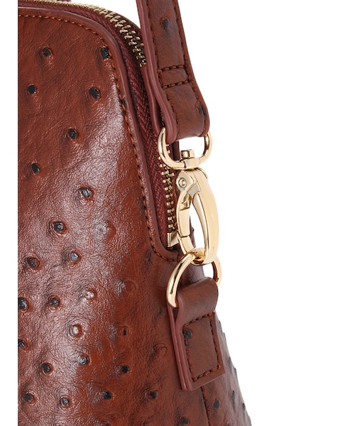 EVRIS（エヴリス）の「オーストリッチＢＡＧ（バッグ・レディース・ブラック/ブラウン・F）」の9枚目の写真