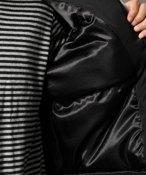 BLISS POINT（ブリスポイント）の「ツイルリブブルゾン（ジャケット/アウター・メンズ・ホワイト/ブラック・M/L）」の17枚目の写真