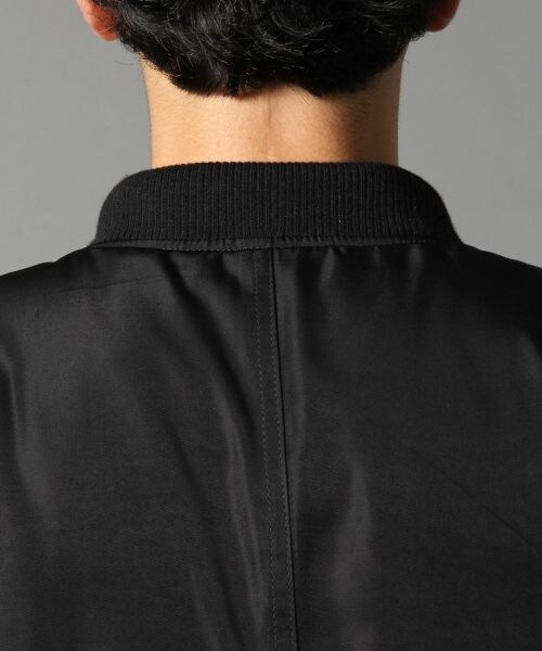 BLISS POINT（ブリスポイント）の「ツイルリブブルゾン（ジャケット/アウター・メンズ・ホワイト/ブラック・M/L）」の16枚目の写真