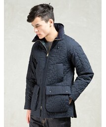 MINOTAUR（ミノトール）の「Navy Cable Quilting Insulation Jacket