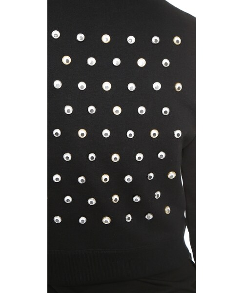 Marc by Marc Jacobs（マークバイマークジェイコブス）の「Marc by Marc Jacobs Googly Sweatshirt（スウェット・レディース・Black・XS/S/M/L）」の5枚目の写真