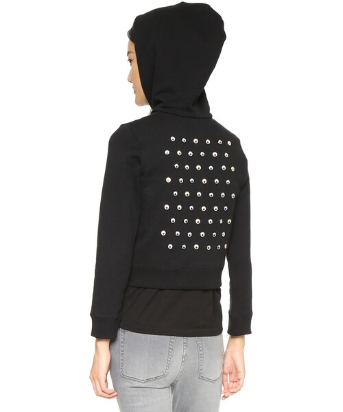 Marc by Marc Jacobs（マークバイマークジェイコブス）の「Marc by Marc Jacobs Googly Sweatshirt（スウェット・レディース・Black・XS/S/M/L）」の3枚目の写真