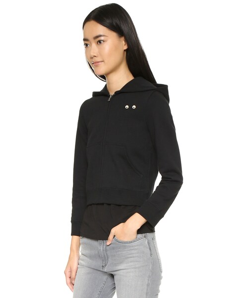 Marc by Marc Jacobs（マークバイマークジェイコブス）の「Marc by Marc Jacobs Googly Sweatshirt（スウェット・レディース・Black・XS/S/M/L）」の4枚目の写真
