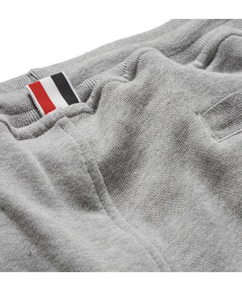 THOM BROWNE(トムブラウン)の「Thom Browne Striped Cotton-Jersey Sweatpants(その他パンツ・メンズ・Gray・0/1/2/3/4/5)」の3枚目の写真