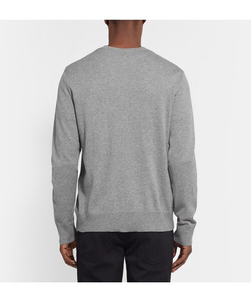 JAMES PERSE（ジェームスパース）の「James Perse Cotton, Cashmere and Wool-Blend Sweater（ニット/セーター・メンズ・Gray・1/2/4/5）」の3枚目の写真