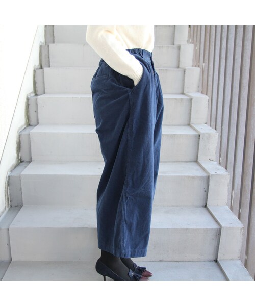 STORES.jp(ストアーズドットジェーピー)の「-have a good day-(ハブアグッドデイ) HOLIDAY PANTS・コーデュロイ(Tシャツ/カットソー・レディース・その他)」の9枚目の写真