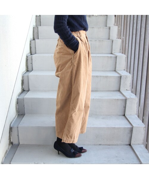STORES.jp(ストアーズドットジェーピー)の「-have a good day-(ハブアグッドデイ) HOLIDAY PANTS・コーデュロイ(Tシャツ/カットソー・レディース・その他)」の6枚目の写真