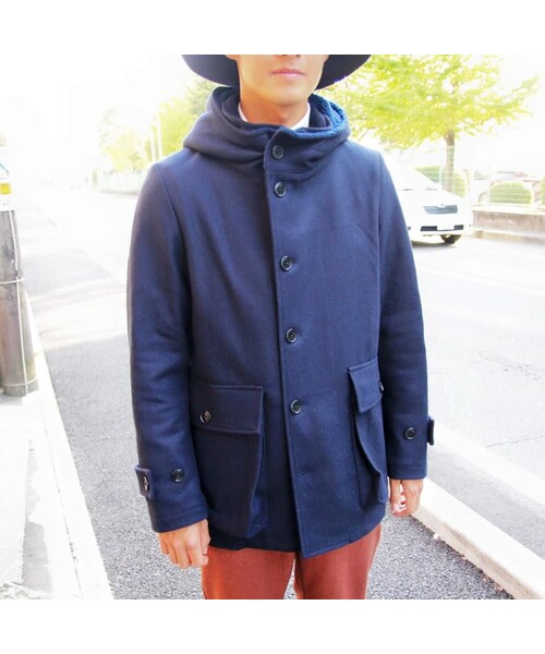 STORES.jp（ストアーズドットジェーピー）の「LAMOND（ラモンド）メルトンバイレイヤーコート（Tシャツ/カットソー・レディース・その他）」の2枚目の写真