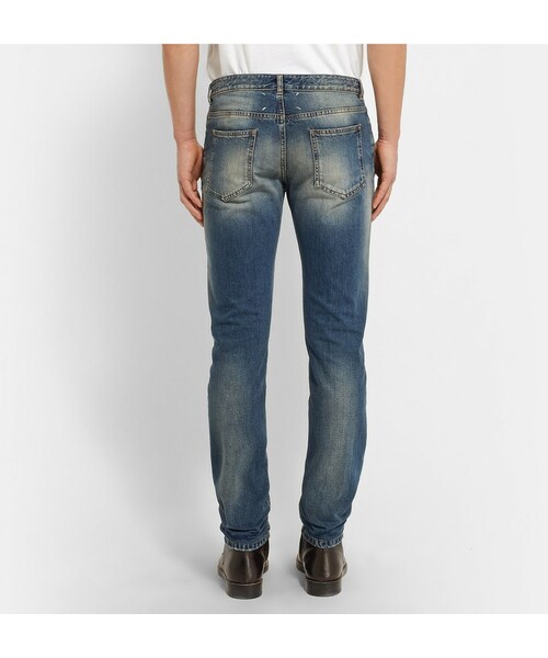 Maison Margiela(メゾンマルジェラ)の「Maison Margiela Slim-Fit Washed-Denim Jeans(デニムパンツ・メンズ・Blue・IT 44/IT 46/IT 48/IT 50/IT 52/IT 56)」の5枚目の写真