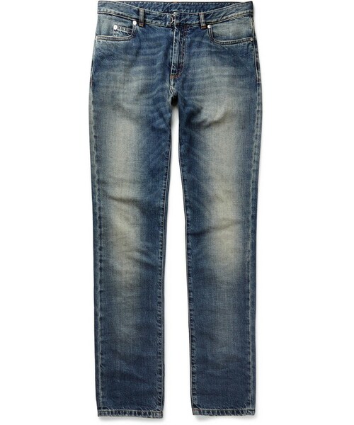Maison Margiela(メゾンマルジェラ)の「Maison Margiela Slim-Fit Washed-Denim Jeans(デニムパンツ・メンズ・Blue・IT 44/IT 46/IT 48/IT 50/IT 52/IT 56)」の1枚目の写真