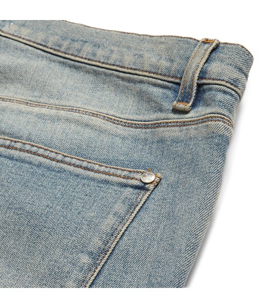 Acne Studios（アクネストゥディオズ）の「Acne Studios Max Slim-Fit Washed-Denim Jeans（デニムパンツ・メンズ・Blue・28W 32L/32W 32L/33W 32L/34W 32L/32W 34L）」の3枚目の写真