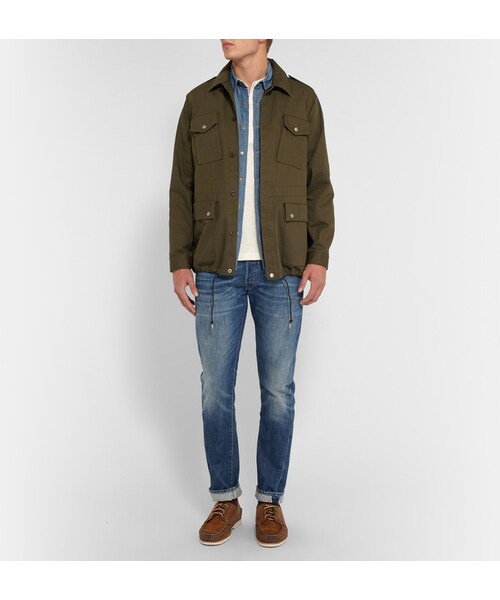 Levi's（リーバイス）の「Levi's Vintage Clothing 1966 501 Slim-Fit Selvedge Denim Jeans（デニムパンツ・メンズ・Blue・28W 32L/30W 32L/31W 32L/32W 32L/33W 32L/34W 32L/36W 32L）」の3枚目の写真