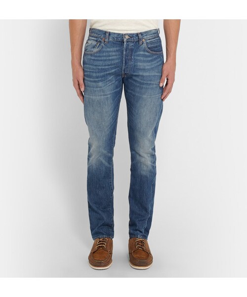 Levi's（リーバイス）の「Levi's Vintage Clothing 1966 501 Slim-Fit Selvedge Denim Jeans（デニムパンツ・メンズ・Blue・28W 32L/30W 32L/31W 32L/32W 32L/33W 32L/34W 32L/36W 32L）」の4枚目の写真
