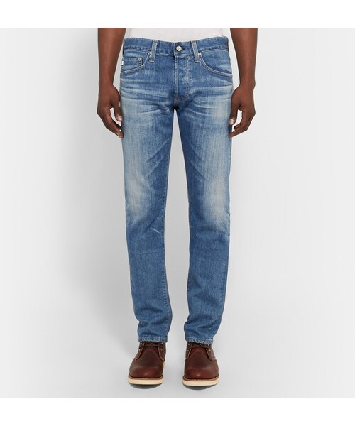 AG JEANS（エージージーンズ）の「AG Jeans Nomad Slim-Fit Washed-Denim Jeans（デニムパンツ・メンズ・Blue・28/29/36/38）」の3枚目の写真