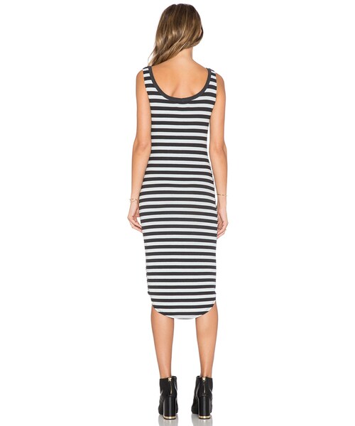 LNA（エルエヌエー）の「LNA Waffle Tank Dress（ワンピース・レディース・Gray/Brown・XS/S/M/L）」の5枚目の写真