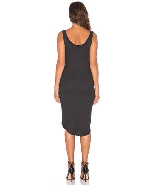 LNA（エルエヌエー）の「LNA Waffle Tank Dress（ワンピース・レディース・Gray/Brown・XS/S/M/L）」の6枚目の写真