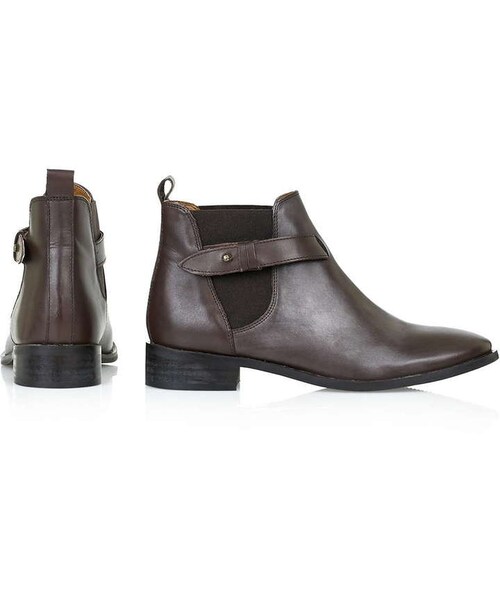 TOPSHOP（トップショップ）の「Bespoke chelsea boots（ブーツ・レディース・Brown・7.5）」の4枚目の写真