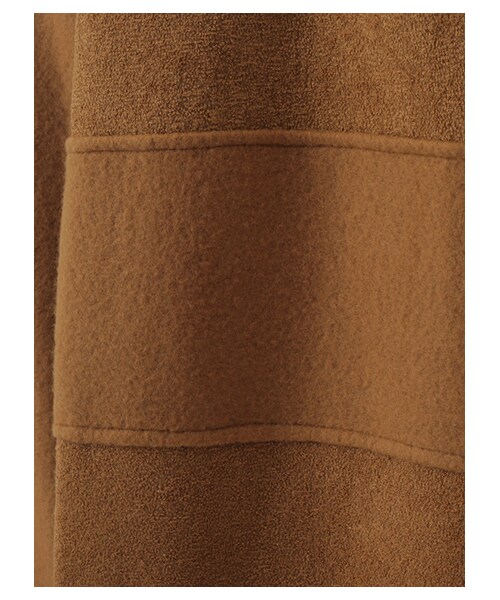 SEVENDAYS=SUNDAY（セブンデイズサンデイ）の「・切替ボーダーワンピース（ワンピース/ドレス・チャコールグレー/キャメル/ネイビー・M/L）」の9枚目の写真