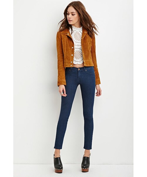 FOREVER 21 Low-Rise Skinny Jeans