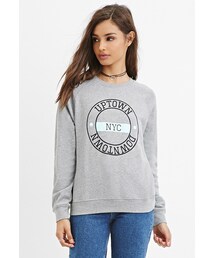 FOREVER 21 | FOREVER 21 Uptown Downtown Graphic Sweatshirt(スウェット)