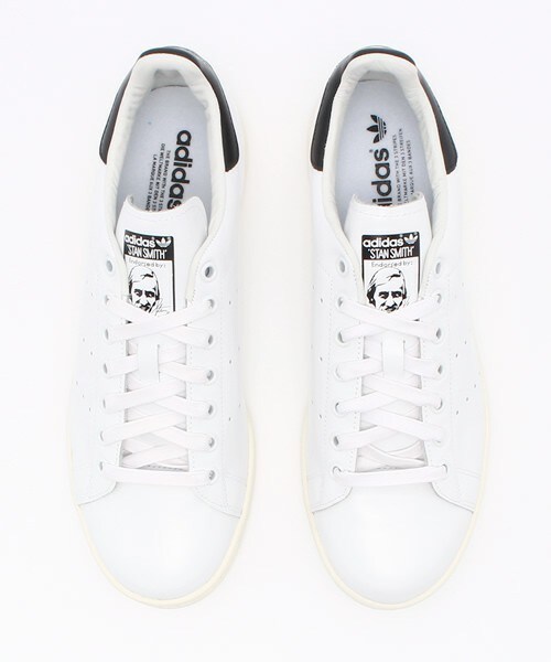 adidas（アディダス）の「adidas スタンスミス/STAN SMITH（スニーカー・メンズ・ホワイト×ブラック・27/27.5/26.5）」の5枚目の写真