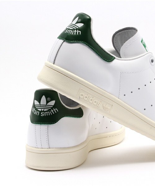 adidas（アディダス）の「adidas スタンスミス/STAN SMITH（スニーカー・メンズ・ホワイト×グリーン・26.5/27/27.5）」の9枚目の写真