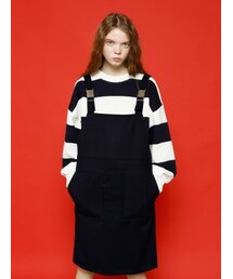 ROCKET x LUNCH | ROCKET X LUNCHBUCKLE OVERALL OPS(ワンピース/ドレス)