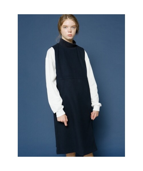 ROCKET x LUNCH(ロケットアンドランチ)の「ROCKET X LUNCHHIGH SLIT OPS(ワンピース/ドレス・レディース・GREY/NAVY・FREE)」の1枚目の写真