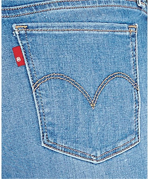 Levi's（リーバイス）の「Levi's® 710 Super Skinny Jeans（デニムパンツ・レディース・Blue・24/24S/25/25S/26/26S/26L/27/27S/27L/28/28S/28L/29/29S/29L/30/30L/30S/31/31S/31L/32/33）」の5枚目の写真