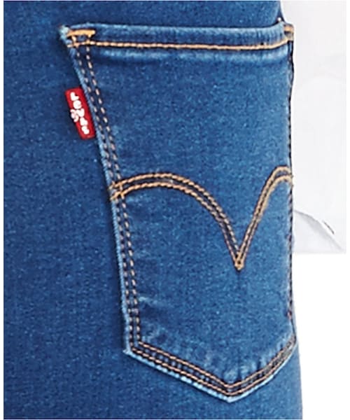 Levi's（リーバイス）の「Levi's® 710 Super Skinny Jeans（デニムパンツ・レディース・Blue・24/24S/25/25S/26/26S/26L/27/27S/27L/28/28S/28L/29/29S/29L/30/30L/30S/31/31S/31L/32/33）」の4枚目の写真